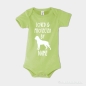 Preview: Baby Strampler Bullmastiff  & Wunschtext