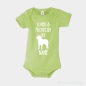 Preview: Bordeaux Dogge Baby Strampler Jungen