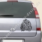 Preview: Tibet Terrier autoaufkleber