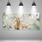 Preview: Tiere des Waldes Leinwandbild