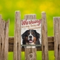 Preview: Berner Sennenhund Hundeschild DIN A5