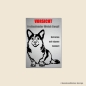 Preview: Welsh Corgi Hunde Warnschild