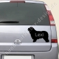 Preview: Autoaufkleber Bearded Collie