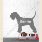 Preview: Zwergschnauzer hunde wandtattoo