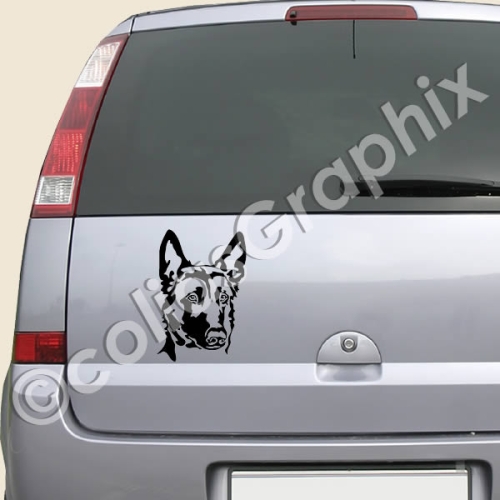 Malinois Hundeaufkleber
