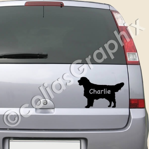 Golden Retriever silhouette