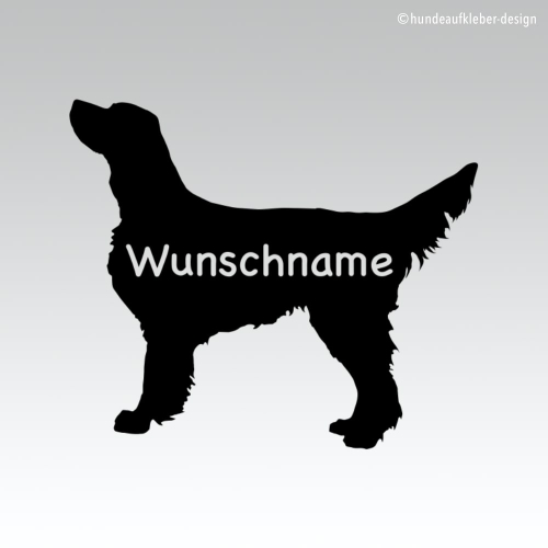 Gordon Setter Hundeaufkleber Tibetdogge