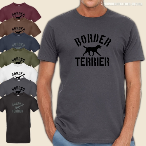 Border Terrier T-Shirt Männer