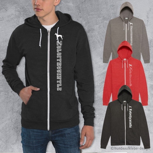 Xoloitzcuintle Kapuzen Sweatjacke