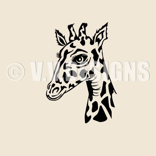 Wandtattoo shop Afrika Motive