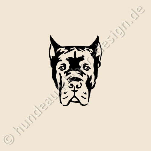 Hundeaufkleber Shop Cane Corso