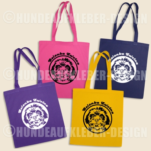 Tasche mit Hundemotiv Bolonka Zwetna
