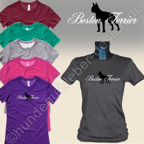 Boston Terrier Frauen T-Shirts