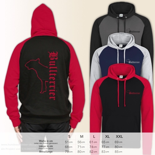 Pullover Hundedruck Bullterrier