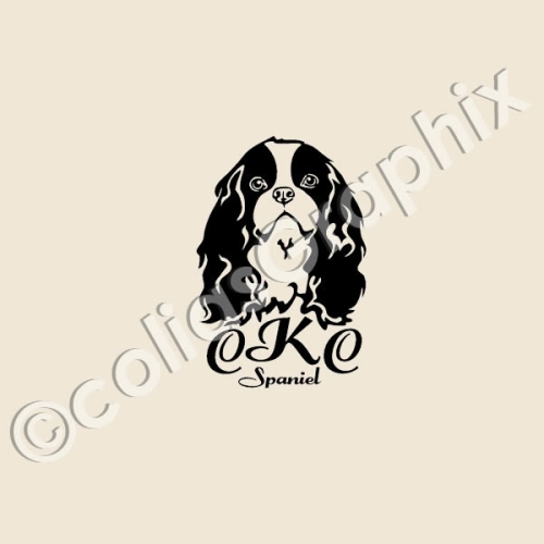Preview: CKC Spaniel Aufkleber