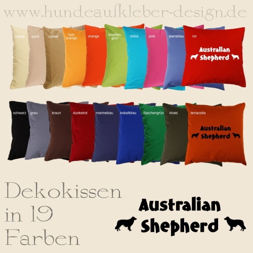 Hunde fanshop Australian Shepherd Deko