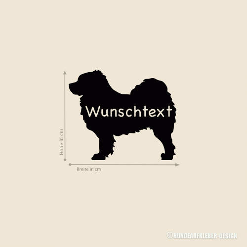 Do Khyi Hundeaufkleber Tibetdogge