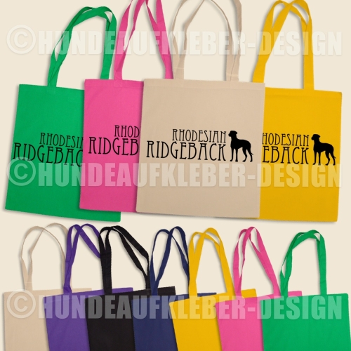 Einkaufsbeutel mit Hundedruck Rhodesian Ridgeback