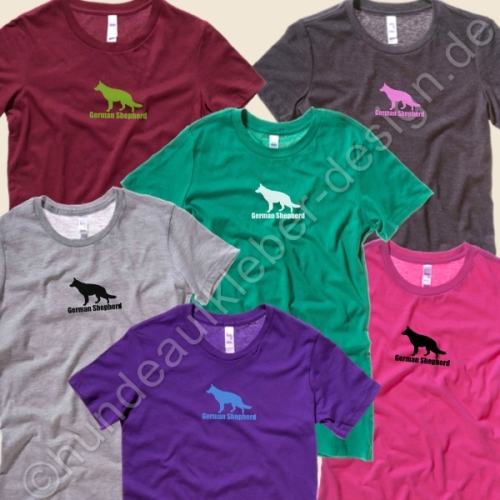 Shirts German Shepherd Print