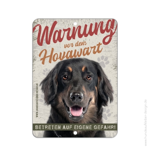 Hovawart Schild A5