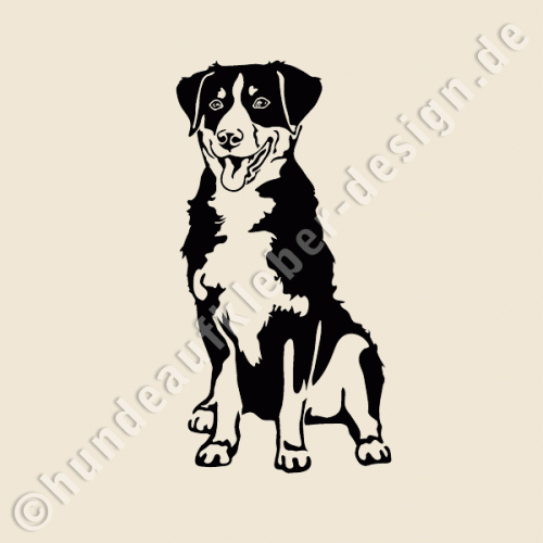 Appenzeller Sennenhund Hundeaufkleber
