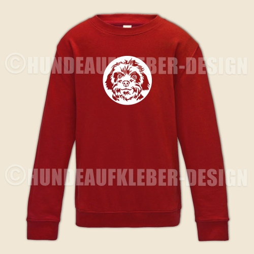 Preview: Bolonka Zwetna Kinder Sweatshirt rot