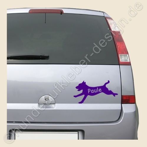 Jack Russell Aufkleber fuers Auto