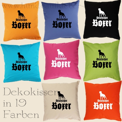 Boxer Dekokissen