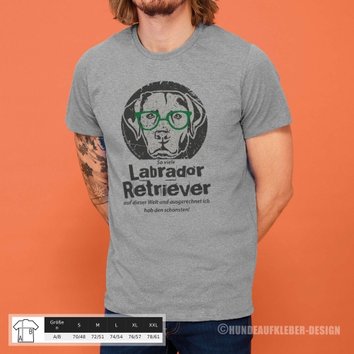 Labrador Retriever Männer T-Shirt