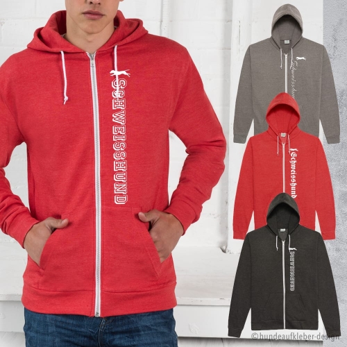 Schweißhund Kapuzen Sweatjacke