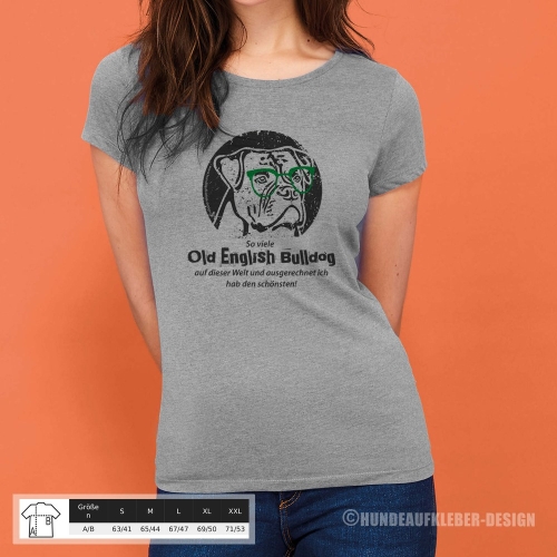 Old English Bulldog  Frauen T-Shirt