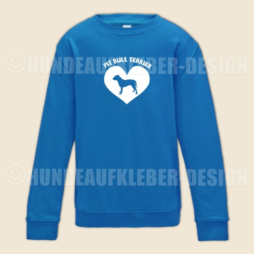 Pit Bull Kinder Pullover blau