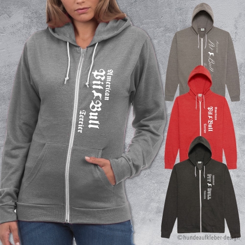 American Pit Bull Terrier Sweatjacke Unisex