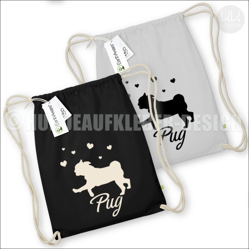 Turnbeutel Pug Gymbag