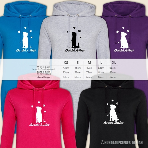 Border Terrier Sweatshirt Frauen
