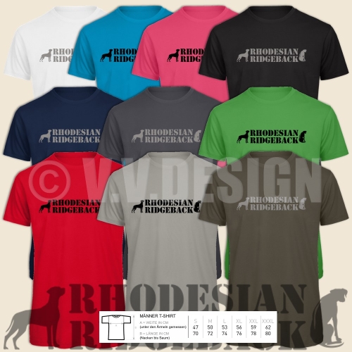 Hunde Shirts Rhodesian Ridgeback