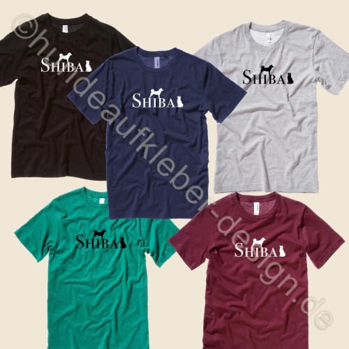 Hundeshirts für Männer Shiba Inu