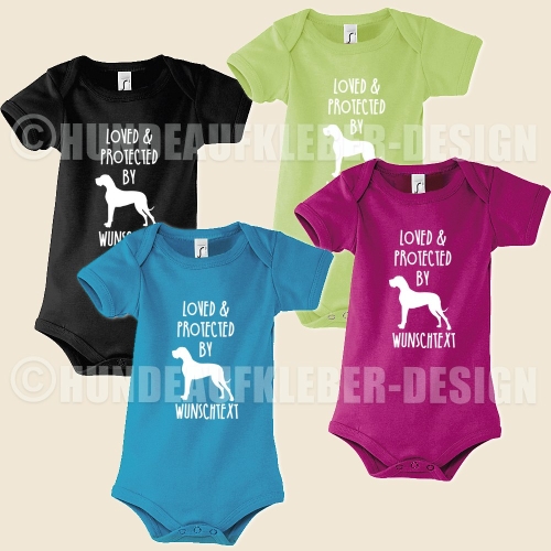 Baby Body Hundemotiv protected by Deutsche Dogge
