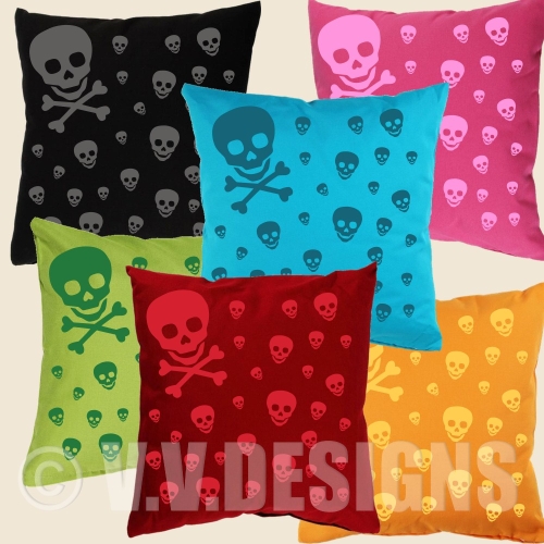 Happy Skull Dekokissen