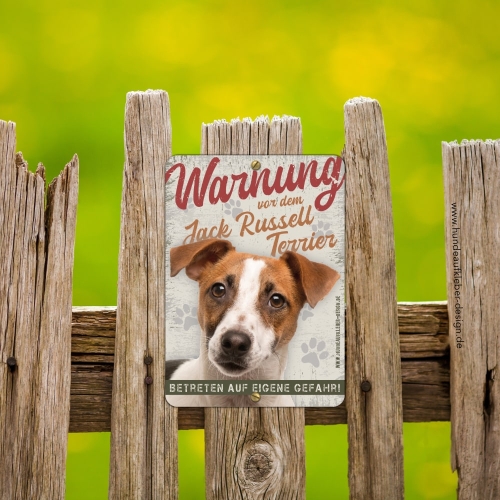 Jack Russell Hundeschild DIN A5