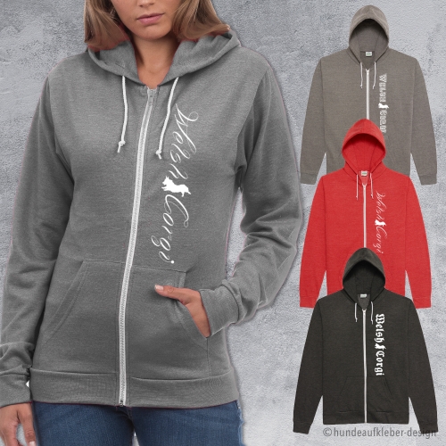 Welsh Corgi Sweatjacke Unisex