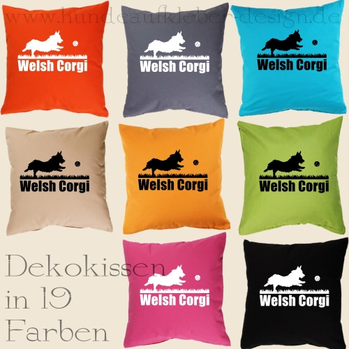 Welsh Corgi Dekokissen