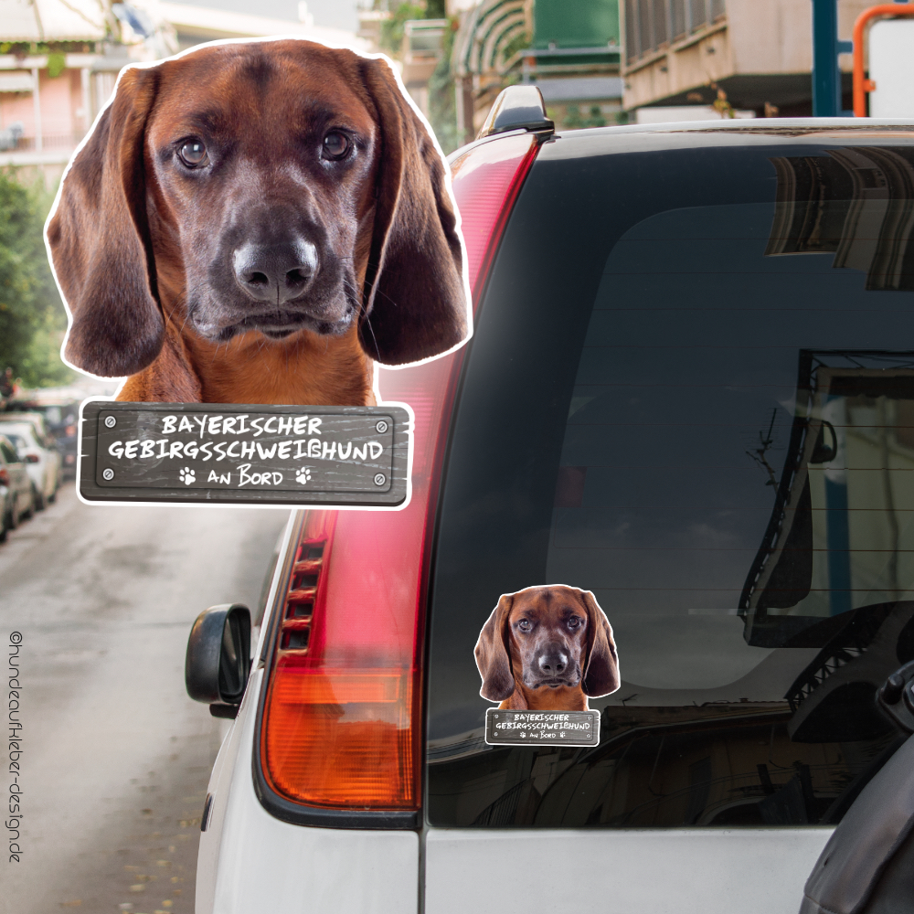 Produktbild von Siviwonder Auto Aufkleber JAGDHUND DIGI STEIRISCHE RAUHAARBRACKE Bracke