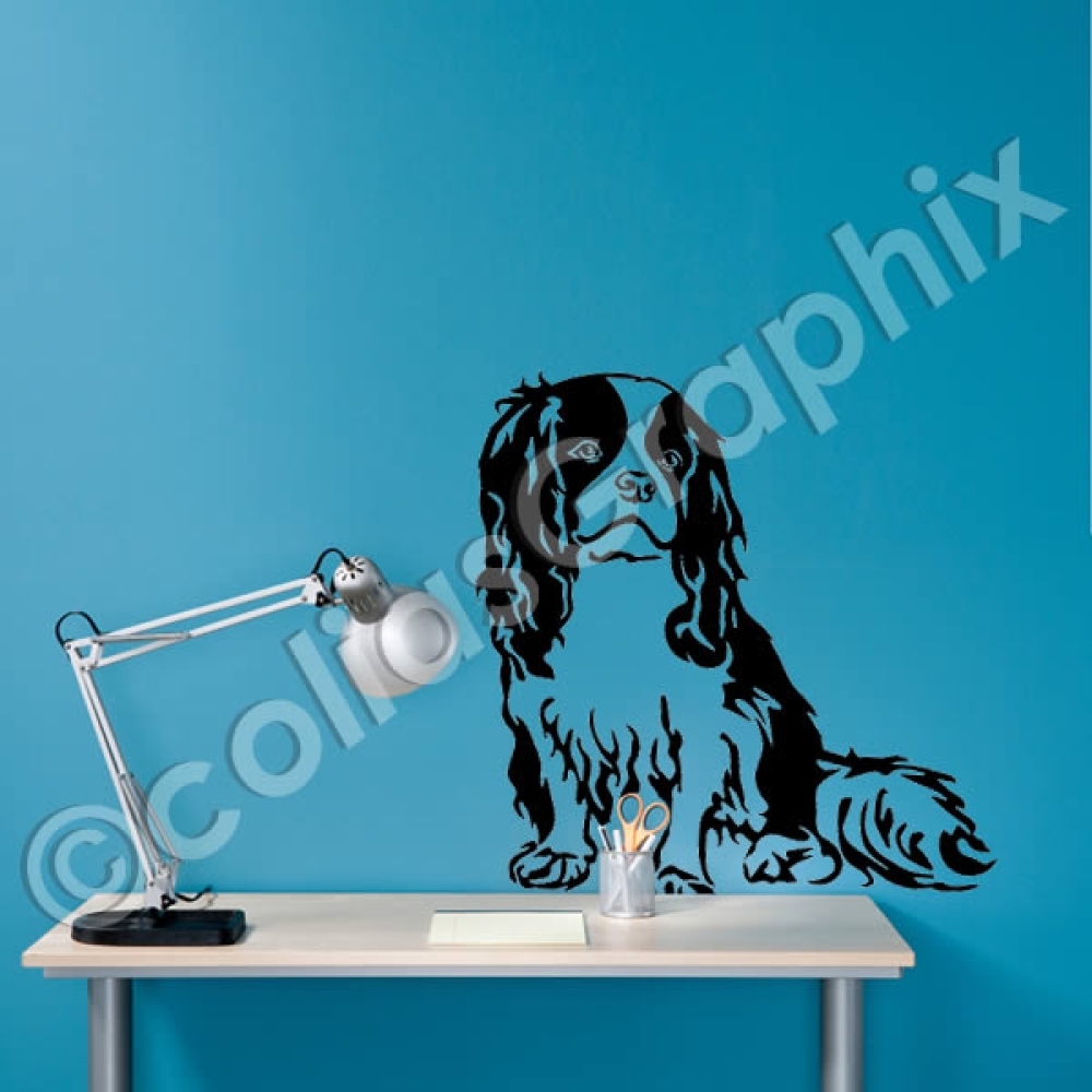 CKC Spaniel wandtattoo hunde