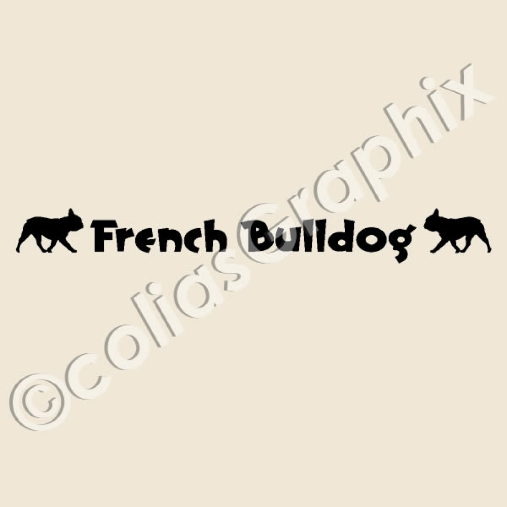 Bulldogge Hunde Aufkleber