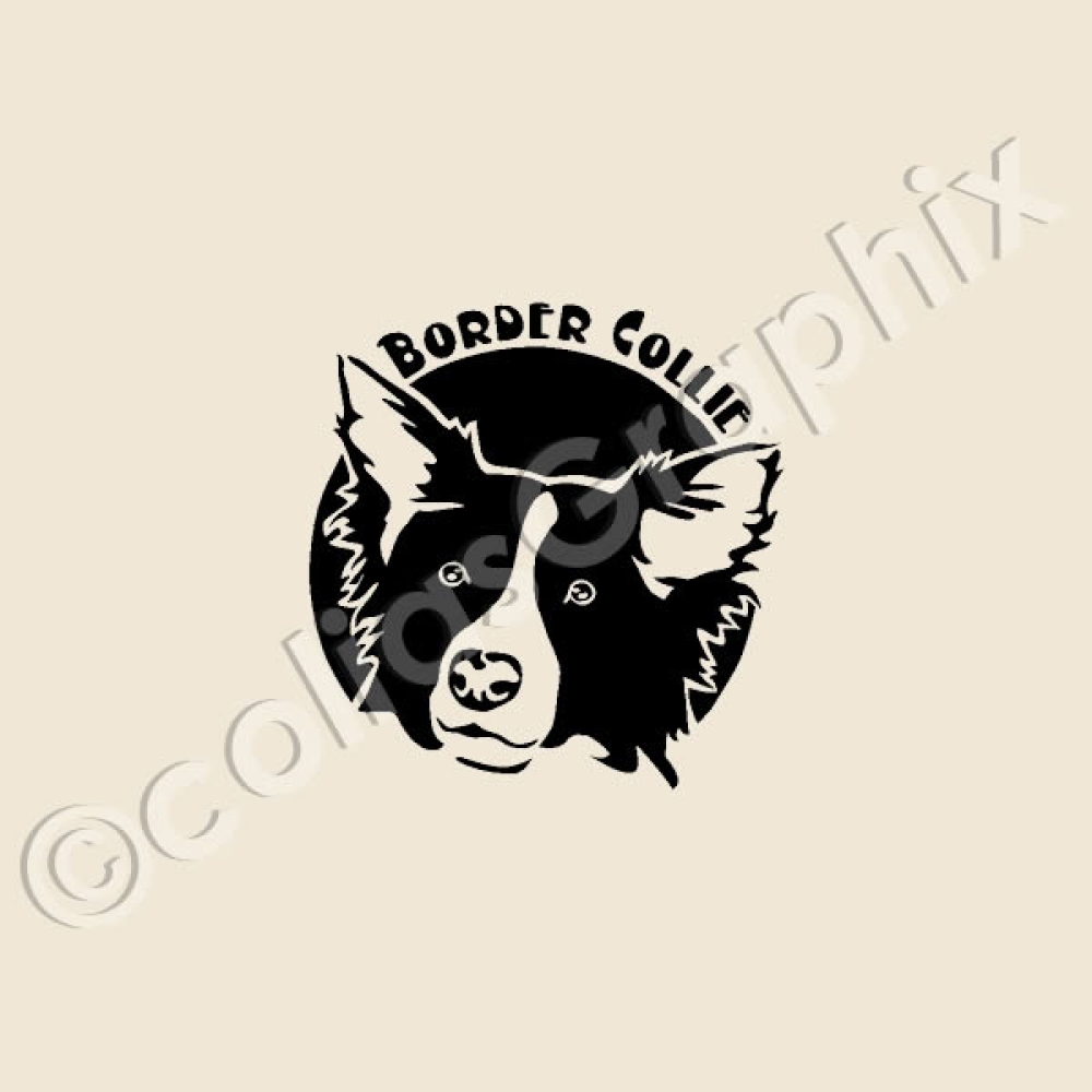 Border Collie Hundeaufkleber