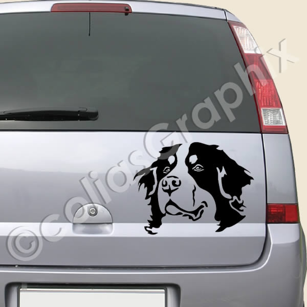 Berner Sennenhund wand tattoo hunde