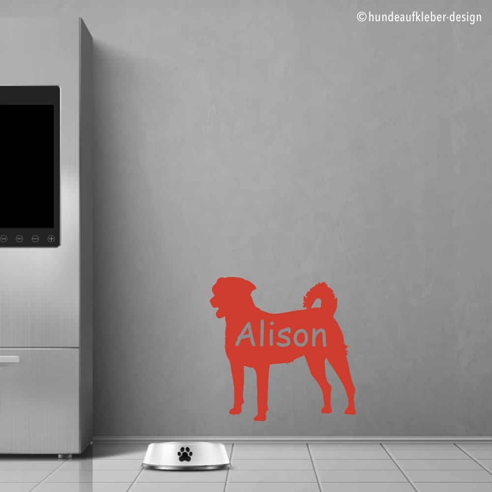 Appenzeller Sennenhund Hunde Wandtattoo Aufkleber