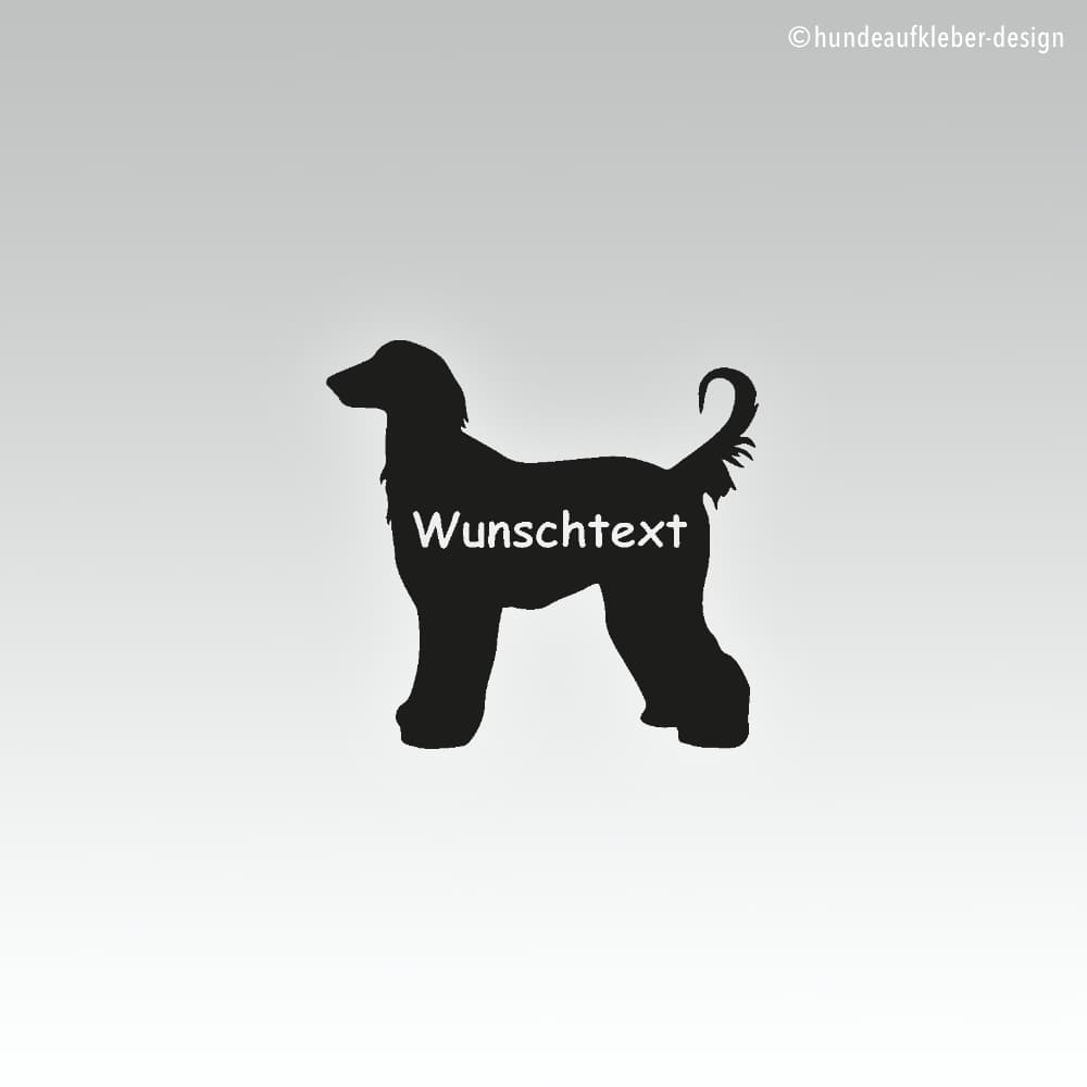 Afghanischer Windhund Hundeaufkleber
