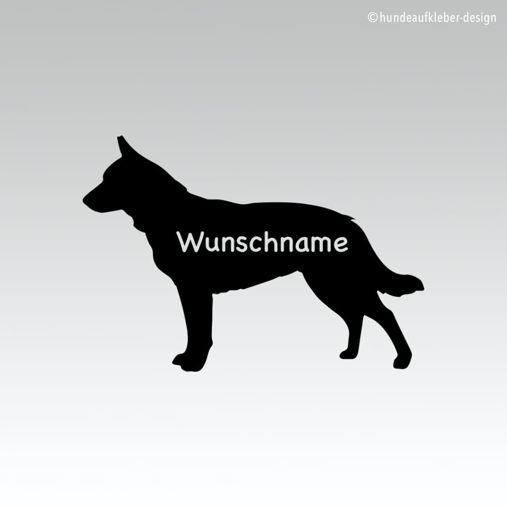 Australian Cattle Dog Hundeaufkleber Tibetdogge